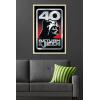 imageTrends International Star Wars Return of the Jedi  40th Vader Logo Wall Poster 34L x 224W Premium Unframed VersionBlonde Framed Version