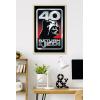 imageTrends International Star Wars Return of the Jedi  40th Vader Logo Wall Poster 34L x 224W Premium Unframed VersionBlonde Framed Version