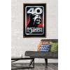 imageTrends International Star Wars Return of the Jedi  40th Vader Logo Wall Poster 34L x 224W Premium Unframed VersionBronze Framed Version