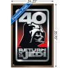 imageTrends International Star Wars Return of the Jedi  40th Vader Logo Wall Poster 34L x 224W Premium Unframed VersionBronze Framed Version