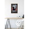 imageTrends International Star Wars Return of the Jedi  40th Vader Logo Wall Poster 34L x 224W Premium Unframed VersionBronze Framed Version