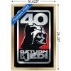 imageTrends International Star Wars Return of the Jedi  40th Vader Logo Wall Poster 34L x 224W Premium Unframed VersionGold Framed Version