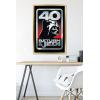 imageTrends International Star Wars Return of the Jedi  40th Vader Logo Wall Poster 34L x 224W Premium Unframed VersionGold Framed Version