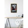 imageTrends International Star Wars Return of the Jedi  40th Vader Logo Wall Poster 34L x 224W Premium Unframed VersionGold Framed Version
