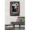 imageTrends International Star Wars Return of the Jedi  40th Vader Logo Wall Poster 34L x 224W Premium Unframed VersionGold Framed Version