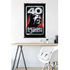 imageTrends International Star Wars Return of the Jedi  40th Vader Logo Wall Poster 34L x 224W Premium Unframed VersionPremium Poster  Clip Bundle
