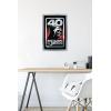 imageTrends International Star Wars Return of the Jedi  40th Vader Logo Wall Poster 34L x 224W Premium Unframed VersionSilver Framed Version