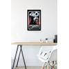 imageTrends International Star Wars Return of the Jedi  40th Vader Logo Wall Poster 34L x 224W Premium Unframed VersionWhite Framed Version