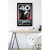imageTrends International Star Wars Return of the Jedi  40th Vader Logo Wall Poster 34L x 224W Premium Unframed VersionWhite Framed Version