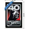 imageTrends International Star Wars Return of the Jedi  40th Vader Logo Wall Poster 34L x 224W Premium Unframed VersionWhite Framed Version