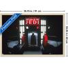 imageTrends International Star Wars Return of the Jedi  Vader and Royal Guard Wall Poster 34L x 224W Premium Unframed VersionBlonde Framed Version