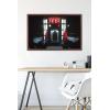 imageTrends International Star Wars Return of the Jedi  Vader and Royal Guard Wall Poster 34L x 224W Premium Unframed VersionMahogany Framed Version