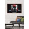 imageTrends International Star Wars Return of the Jedi  Vader and Royal Guard Wall Poster 34L x 224W Premium Unframed VersionMahogany Framed Version