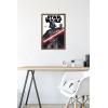 imageTrends International Star Wars Saga  Darth Vader Feature Series Wall Poster 34L x 224W Premium Unframed VersionBronze Framed Version