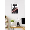 imageTrends International Star Wars Saga  Darth Vader Feature Series Wall Poster 34L x 224W Premium Unframed VersionGray Framed Version