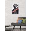 imageTrends International Star Wars Saga  Darth Vader Feature Series Wall Poster 34L x 224W Premium Unframed VersionSilver Framed Version