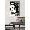 imageTrends International Star Wars Saga  Stormtrooper Trouble Wall Poster 34L x 224W Premium Unframed VersionBarnwood Framed Version