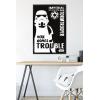 imageTrends International Star Wars Saga  Stormtrooper Trouble Wall Poster 34L x 224W Premium Unframed VersionBlack Framed Version
