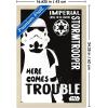 imageTrends International Star Wars Saga  Stormtrooper Trouble Wall Poster 34L x 224W Premium Unframed VersionBlonde Framed Version
