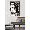 imageTrends International Star Wars Saga  Stormtrooper Trouble Wall Poster 34L x 224W Premium Unframed VersionBronze Framed Version
