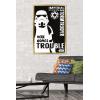imageTrends International Star Wars Saga  Stormtrooper Trouble Wall Poster 34L x 224W Premium Unframed VersionGold Framed Version