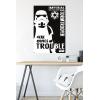 imageTrends International Star Wars Saga  Stormtrooper Trouble Wall Poster 34L x 224W Premium Unframed VersionPremium Poster  Mount Bundle
