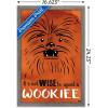 imageTrends International Star Wars Saga  Upset A Wookiee Wall Poster 34L x 224W Premium Unframed VersionBarnwood Framed Version