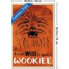 imageTrends International Star Wars Saga  Upset A Wookiee Wall Poster 34L x 224W Premium Unframed VersionBlonde Framed Version