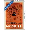 imageTrends International Star Wars Saga  Upset A Wookiee Wall Poster 34L x 224W Premium Unframed VersionBlonde Framed Version