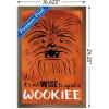 imageTrends International Star Wars Saga  Upset A Wookiee Wall Poster 34L x 224W Premium Unframed VersionBronze Framed Version