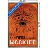 imageTrends International Star Wars Saga  Upset A Wookiee Wall Poster 34L x 224W Premium Unframed VersionBronze Framed Version