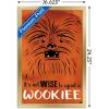 imageTrends International Star Wars Saga  Upset A Wookiee Wall Poster 34L x 224W Premium Unframed VersionGold Framed Version