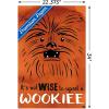imageTrends International Star Wars Saga  Upset A Wookiee Wall Poster 34L x 224W Premium Unframed VersionPremium Poster  Mount Bundle