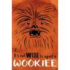 imageTrends International Star Wars Saga  Upset A Wookiee Wall Poster 34L x 224W Premium Unframed VersionPremium Unframed Version
