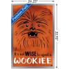 imageTrends International Star Wars Saga  Upset A Wookiee Wall Poster 34L x 224W Premium Unframed VersionSilver Framed Version