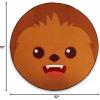imageUkonic Star Wars Chewbacca 52Inch Round Printed Area Rug  Indoor Floor Mat Accent Rugs for Living Room and Bedroom Home Decor for Kids Playroom  Movie Gifts and Collectibles