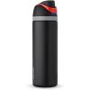 imageOwala Star Wars FreeSip Insulated Stainless Steel Water Bottle with Straw for Sports and Travel BPAFree Sports Water Bottle 24 oz Darth Vader