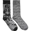 imageSTAR WARS Darth Vader Argyle Mens Crew Socks 2 Pair Pack Shoe Size 612Multi