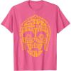 imageStar Wars C3PO Human Cyborg Word Relations TShirt TShirtPink Heather