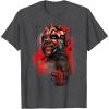 imageStar Wars Darth Maul Sith TShirt TShirtDark Heather Grey