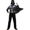 imageStar Wars Darth Vader Official Youth DressUp Box  Padded Costume Top and Cape with Plastic Mask Multi