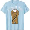 imageStar Wars Valentines Day Chewbacca I Chews You Disney TShirtBaby Blue