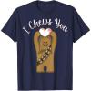 imageStar Wars Valentines Day Chewbacca I Chews You Disney TShirtNavy Blue
