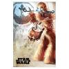 imageTrends International Star Wars A New Hope  Chewy Wall Poster 34L x 224W Premium Unframed VersionWhite Framed Version