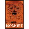 imageTrends International Star Wars Saga  Upset A Wookiee Wall Poster 34L x 224W Premium Unframed VersionBlack Framed Version