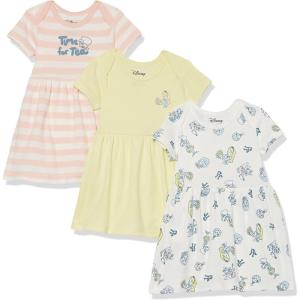 imageAmazon Essentials Disney  Marvel  Star Wars  Princess Babies Toddlers and Girls Dresses Pack of 3Alice Tea Party