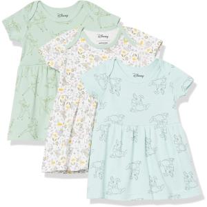 imageAmazon Essentials Disney  Marvel  Star Wars  Princess Babies Toddlers and Girls Dresses Pack of 3Bambi Nature