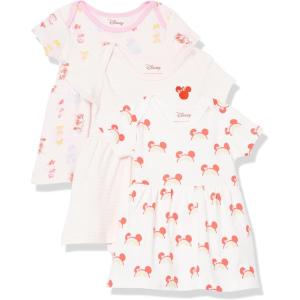 imageAmazon Essentials Disney  Marvel  Star Wars  Princess Babies Toddlers and Girls Dresses Pack of 3Minnie Rainbow Chaser