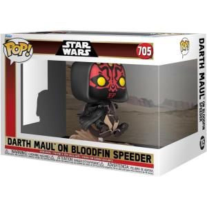 imageFunko Pop Rides Deluxe Star Wars Episode 1  The Phantom Menace 25th Anniversary Darth Maul on Bloodfin Speeder