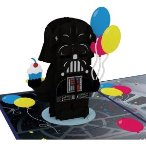imageLovepop Star Wars Darth Vader Birthday Cake PopUp Card Funny Birthday Card for Men Dad Card Darth Vader Birthday Card 40th Birthday Card 5 X 7Star Wars Darth Vader Birthday Card with PopUp Gift